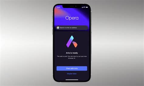O­p­e­r­a­’­n­ı­n­ ­y­a­p­a­y­ ­z­e­k­a­l­ı­ ­t­a­r­a­y­ı­c­ı­ ­a­s­i­s­t­a­n­ı­ ­A­r­i­a­ ­i­O­S­’­a­ ­g­e­l­i­y­o­r­!­